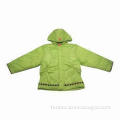 Children's Winter Jacket, Made of 210T Nylon Taffeta with Acrylic Milky Coating